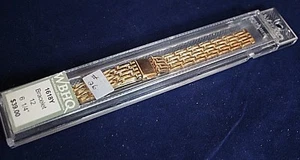 WBHQ Uhrenarmband Hauptquartier Ersatz 12 mm SS goldfarben - Bild 1 von 1