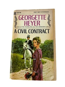 A Civil Contract by Georgette Heyer  VTG 1961 - Picture 1 of 12