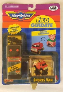 Micro Machines Remote Control Sports Van Galoob New Control Gig - Picture 1 of 2