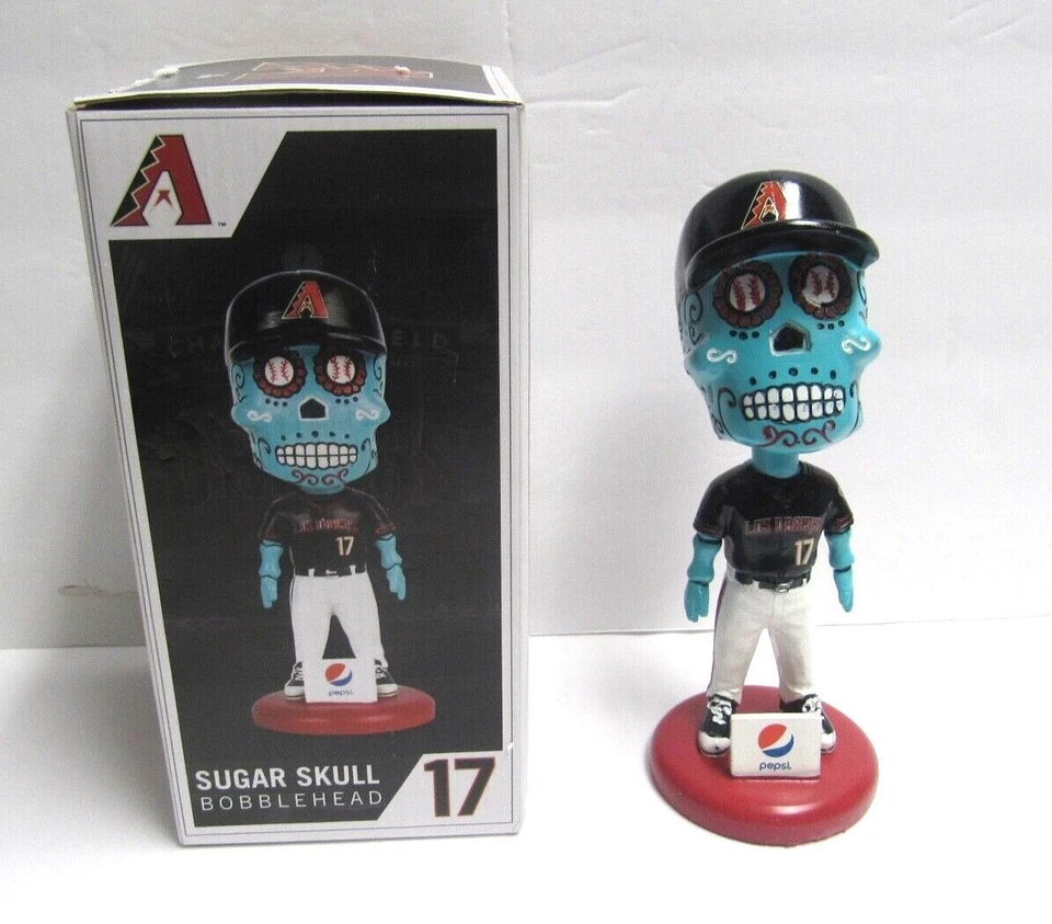 Sugar Skull Arizona Diamondbacks 2017 Day of the Dead SGA Bobblehead - Image 1 of 1
