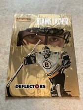 1995-96 Skybox Impact Deflectors #5 Blaine Lacher Boston Bruins NHL
