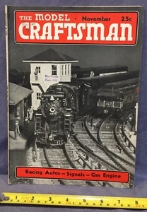 The Model Craftsman November 1938 Racing Autos-Signals-Gas Engine - Picture 1 of 4
