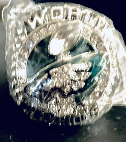 Philadelphia Eagles 2017 Carson WENTZ Super Bowl Championship Ring!!!!! Cover