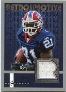 Camiseta retrospectiva Fleer Hot Prospective 2006 Willis Mcgahee Bills *42652 - Imagen 1 de 1