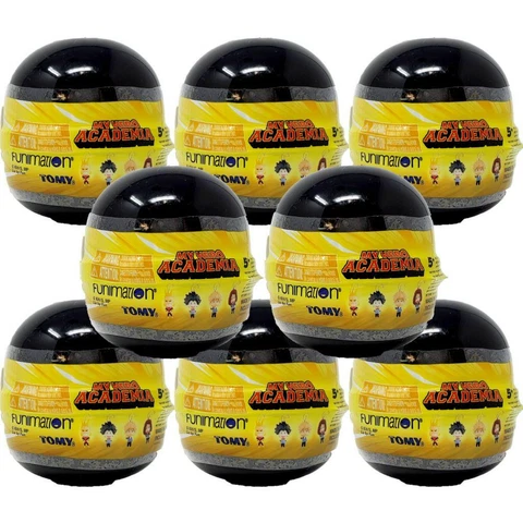 My Hero Academia Mini Figure Keychain : Lot of 8 - NEW Blind Capsules! Cover