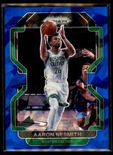 Aaron Nesmith 2021-22 Panini Prizm Blue Ice 005/125 #94 Boston Celtics