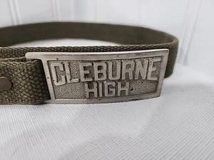 Antiker Cheburne High School Gürtel Alabama AFBF - Bild 1 von 8