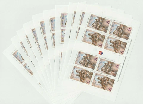 S39963 Dealer Stock Slovensko 2007 MNH Joint Issue San Marino (x10 Bf) Cover