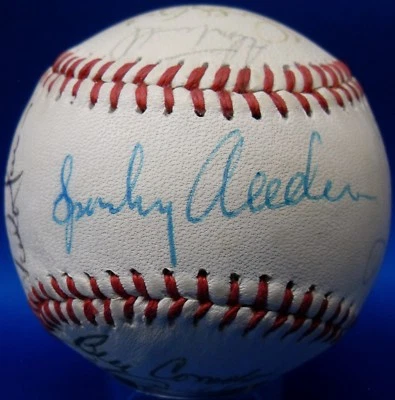 JSA LOA 1986 Tigers X23 Team Signed Autographed MLB Wilson Baseball DBB 125 - Image 1 of 4