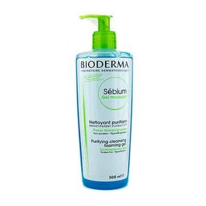 Bioderma Sebium Purifying & Cleansing Foaming Gel W/Pump 500 ml Oily Skin - Picture 1 of 2