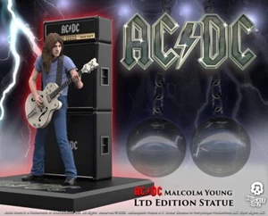 AC/DC ROCK ICONZ STATUE MALCOLM YOUNG 23 cm  KNUCKLEBONZ - Picture 1 of 14