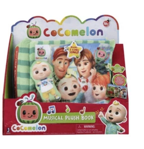 Cocomelon Musical Plush Book Nursery Rhyme New - Picture 1 of 14