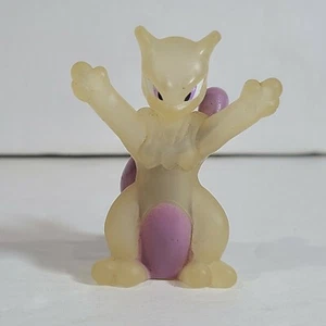 2004 Pokemon Finger Puppet Clear Mewtwo Figure Catch Them All Nintendo Bandai - Picture 1 of 3