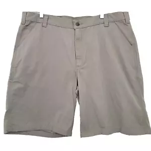 Carhartt Shorts Mens 40 Khaki Rugged Flex Utility Work Cargo Canvas Tan BS2514 - Picture 1 of 8