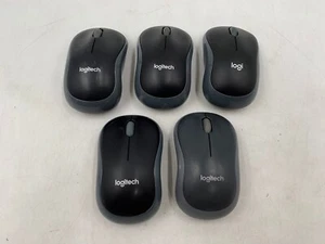 Lot of 5 Logitech Logi Wireless Mouse M185 w/o dongles Free Shipping - Picture 1 of 5