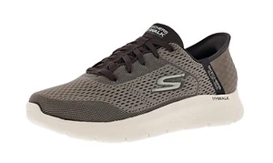 ZAPATOS PARA CAMINAR SKECHERS SLIP-INS PARA HOMBRE: GO WALK FLEX - NEW WORLD 216505/BRN - Imagen 1 de 6