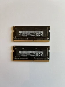 Micron 8GB KIT (2x 4GB) DDR4 2400MHz SODIMM RAM - MTA4ATF51264HZ-2G3B2 - Bild 1 von 2