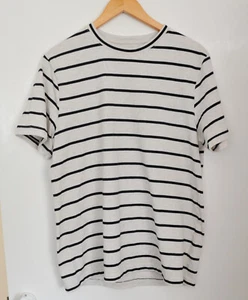 Camiseta a rayas de algodón Ricky Singh de DENIM & FLOWER. Talla grande - Imagen 1 de 3