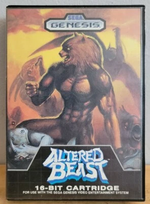 Altered Beast (Sega Genesis, 1989) Complete - Authentic - Tested - W/ Poster. - Image 1 of 4