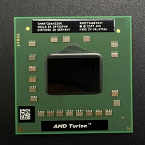Procesador móvil Turion64 X2 CPU AMD RM-72 TMRM72DAM22GG Socket X86 S1 K8 2,1 GHz - Imagen 1 de 3