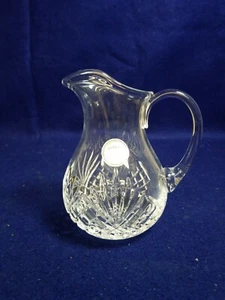 Astral Full Lead Hand Made Crystal Creamer, 5 1/4" - Picture 1 of 8