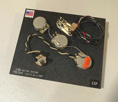 Gibson Explorer Wiring Harness Upgrade! CTS - Switchcraft - Orange Drop! NEW!  - Image 1 of 2