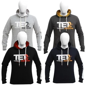 Herren Fleece Pullover Hoodies Oberteil uni Kapuze leichtes Sweatshirt - Bild 1 von 15