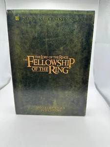 The Lord of the Rings: The Fellowship of the Ring (DVD, 2002, 4-Disc Set,... - Picture 1 of 8