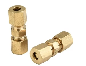 3/16 Bremsleitung Verbinder Messing Bremsleitung ohne Fackeln - Bild 1 von 2