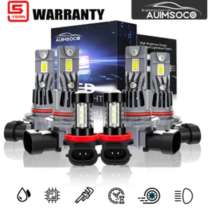 For Toyota Corolla 2009-2013 LED Headlights Bulbs High Low Fog Light 6000K 6Pcs - Picture 1 of 14