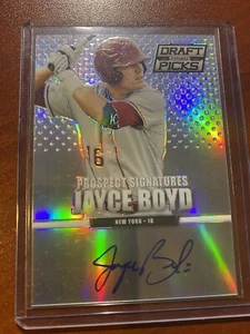 2013 Prizm Perennial Draft Picks Prospect Signatures Silver Jayce Boyd #58 Auto - Bild 1 von 2