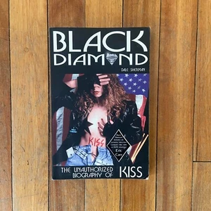 Black Diamond The Unauthorized Biography of KISS Paperback 1997 Eric Carr No CD - Picture 1 of 4