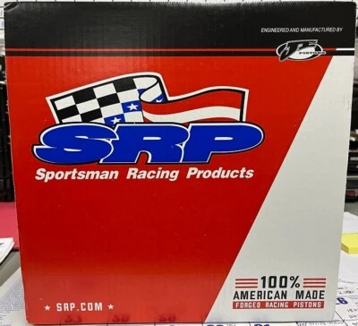 JE SRP PISTONS 309948 PRO SERIES CHEVY CHEVROLET DRAG STREET RACE PERFORMANCE SB - Image 1 of 4