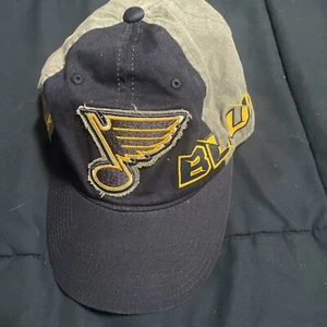 Cappello Vintage ST Louis Blues Reebok Center Ice Collezione - Foto 1 di 7