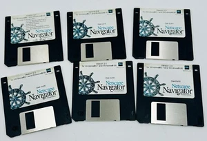 De colección Netscape Navigator 2.0 Edición Personal Windows 95 y 3.1 - 6 Disquetes - Imagen 1 de 2