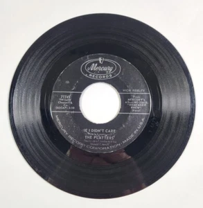 The Platters - If I Didn't Care & True Lover - Mercury 71749 - 45 - VG - Imagen 1 de 2