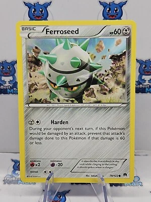 Ferroseed 79/122 - XY Breakpoint - Pokemon NM - Image 1 of 2