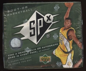 2007-08 SPx NBA Basketball HOBBY Pack BOX! Kevin Durant RC AUTO JERSEY - Picture 1 of 6