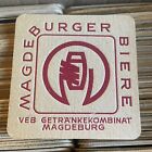 alter Bierdeckel - Magdeburger Biere DDR VEB Getr&#228;nkekombinat