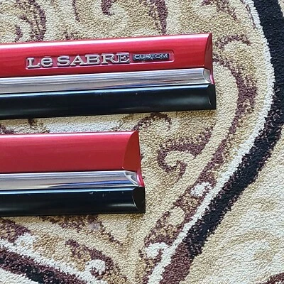 97-99 别克 LeSabre 定制乘客侧右手门皮带成型装饰代码 53U — 第 1/4 张图片