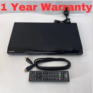 Toshiba BDX3300 1080p Blu-Ray Disc Player with WiFi Black Remote HDMI Warranty - Picture 1 of 6