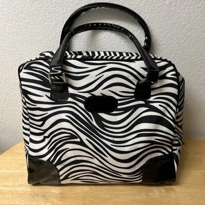 斑马条纹行李袋 — 第 1/4 张图片