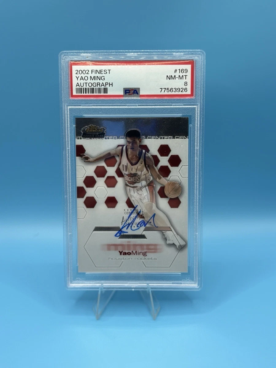 姚明亲笔签名篮球集换卡及配件Topps | eBay