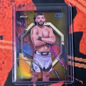 2024 Topps Finest UFC Common Amir Albazi Gold Refractor /50 (SP) Rare investment - Picture 1 of 3