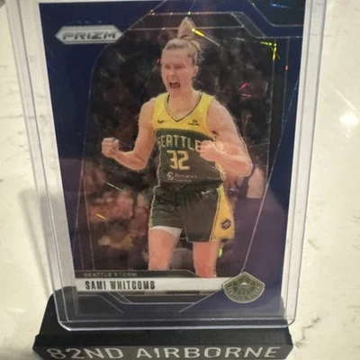 2024 Panini Prizm WNBA - Sami Whitcomb #88 Blue Velocity Prizm - Image 1 of 2