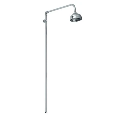 BALTERLEY Rigid Riser Shower Kit with Swivel Spout - Chrome