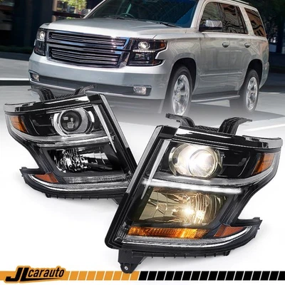 For 2015-2020 Chevy Tahoe Suburban HID/Xenon Headlights Assembly W/ Ballast Bulb Foto 1 de 4
