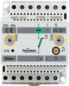 Niko 05-351 1 kanaal RF ontvanger, DIN modulair 1 wisselcontact 230VAC 50Hz used - Picture 1 of 1