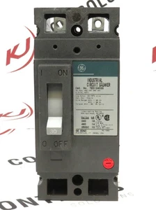 GE TED124030 Circuit Breaker 30A 2-Pole 480VAC 250VDC Molded Case - Picture 1 of 4