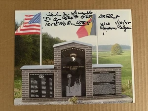 Herb Suerth "Band Of Brothers" Autographed 8x10 Picture Easy Co. - Picture 1 of 1